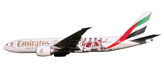 Boeing B777-200LR Emirates  "Arsenal London"